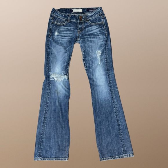 Juniors Vigoss Collection Fit Bootcut Jeans Size 3 28x31 #108 - Picture 1 of 7